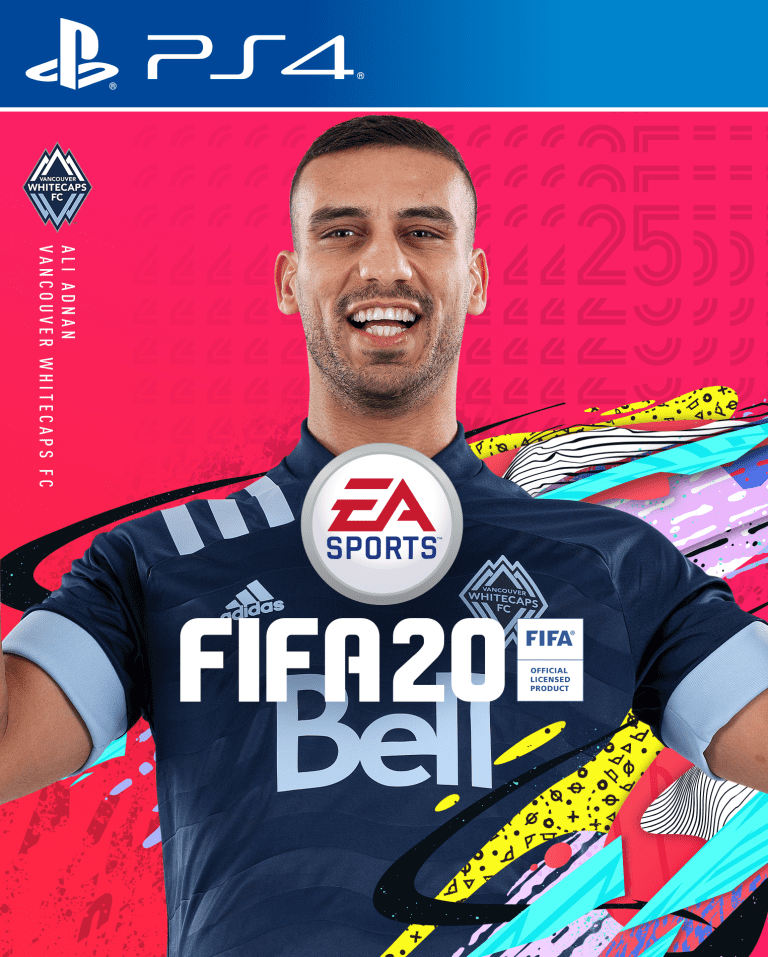 Adnan voted onto MLS FIFA 20 custom cover -