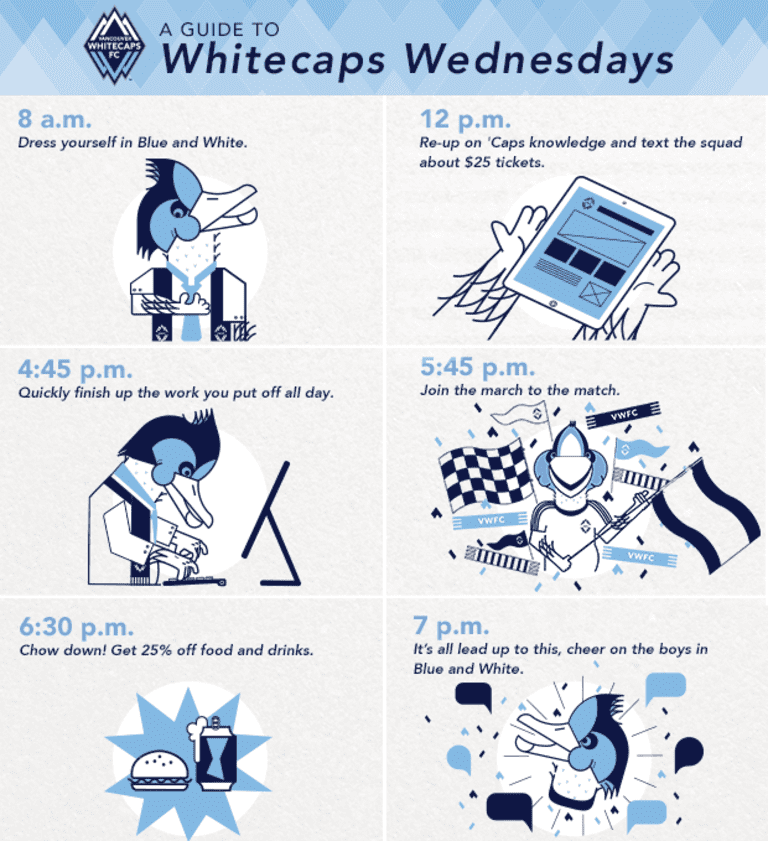 A guide to Whitecaps Wednesdays -