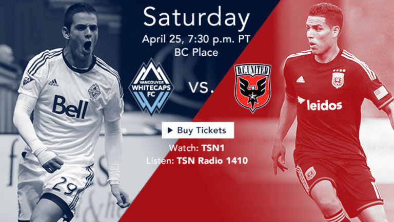 Preview: First-place Whitecaps FC return home to face Eastern Conference-leading D.C. United -