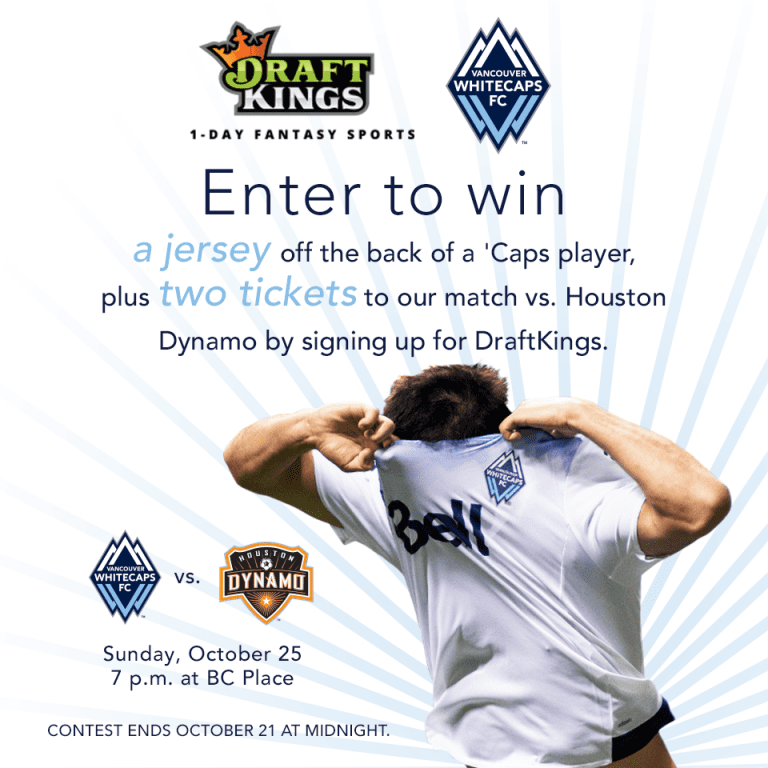 Sign up for DraftKings and you could win a jersey off a player's back -