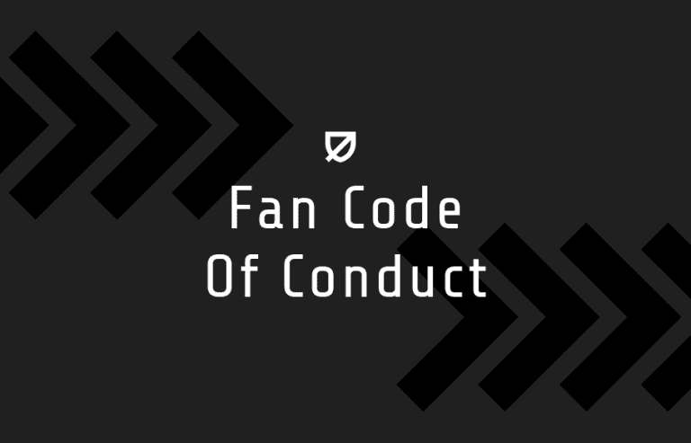 Fan Code of Conduct