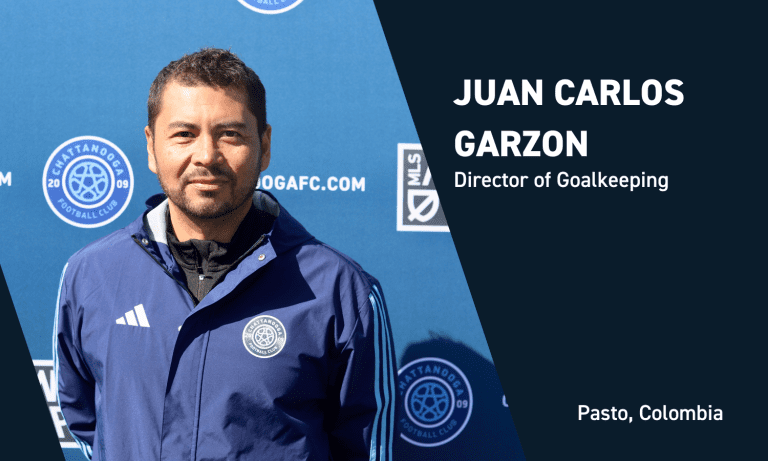 Director of Goalkeeping Juan Carlos Garzon