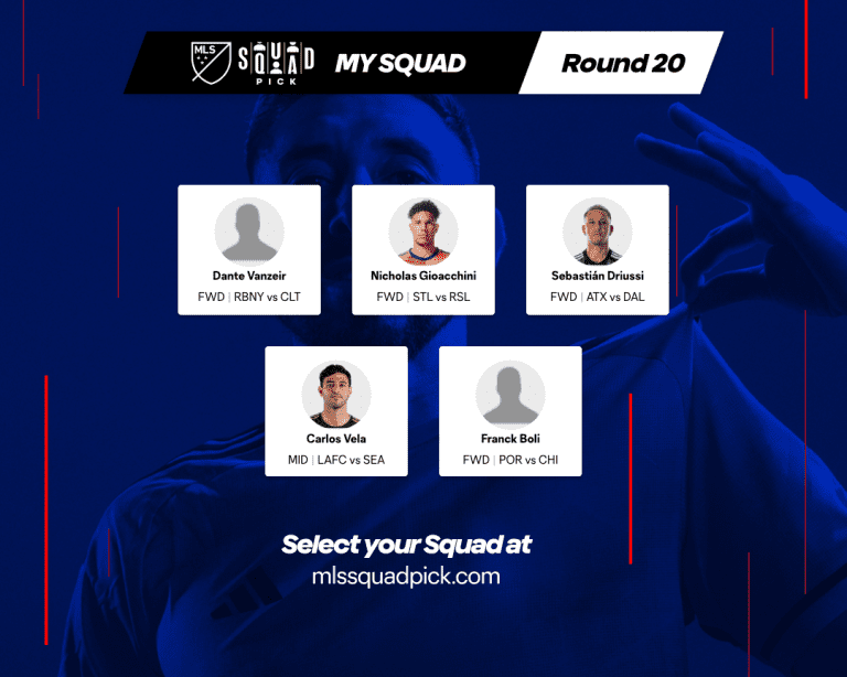 MLS Squad Pick - My Squad (21)