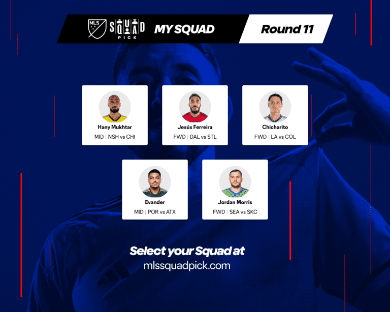 Round 11 squad pick