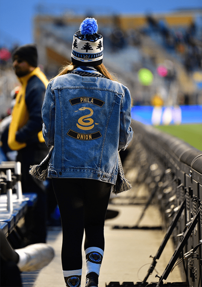 Philadelphia Union's line of Levi's gear features new patch for Pride Month - https://league-mp7static.mlsdigital.net/images/philly_embed_walkaway.png