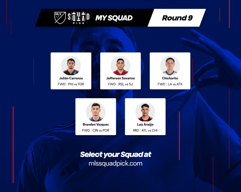 Squad pick round 9