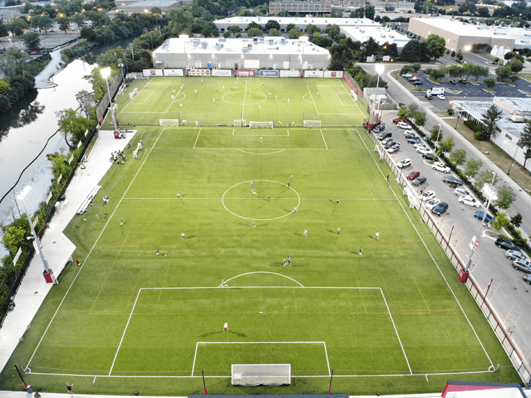 Facts, figures and images from every MLS training facility -