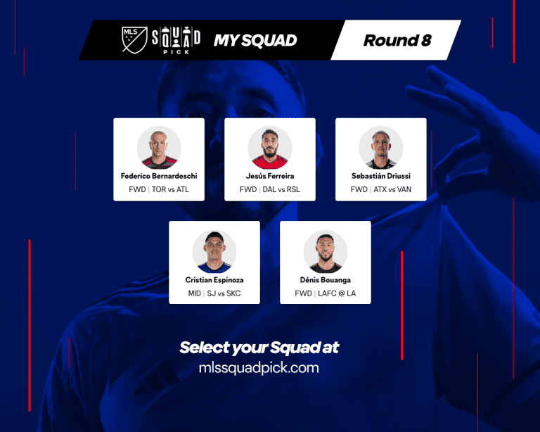 Squad pick round 8