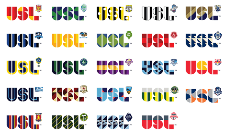 USL unveils new name and logo ahead of 2015 season, announces intent to pursue second-division status -