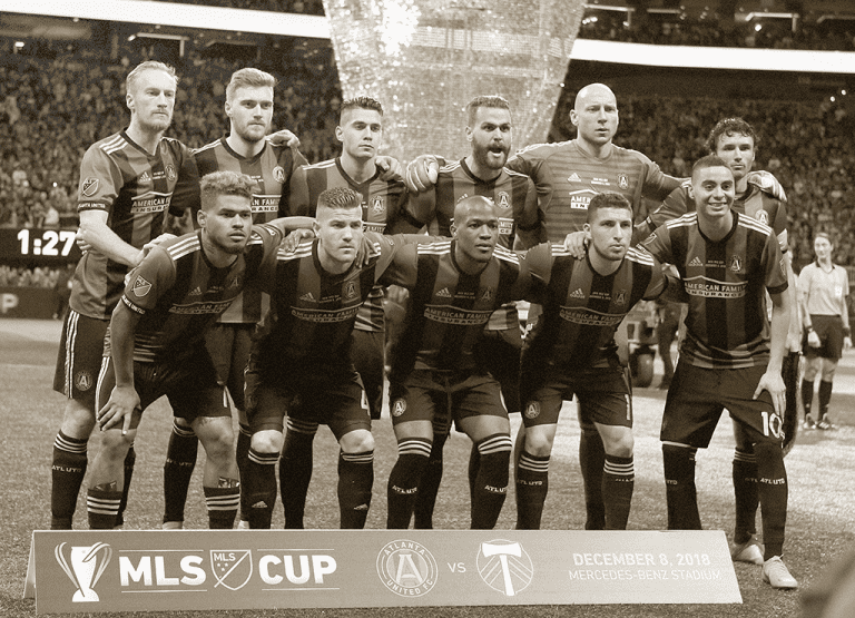 2018 MLS Cup Photos - ATL Starting XI