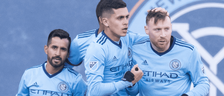Kick Off: NYCFC have new layers | Spector to the shelf | USMNT call Manneh - https://league-mp7static.mlsdigital.net/images/3-19-NYC-celebrate.png