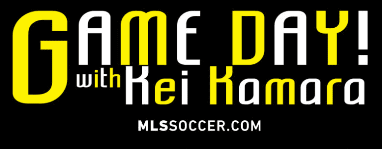 Game day with Kei Kamara! Columbus Crew SC star gets the comic-strip treatment -