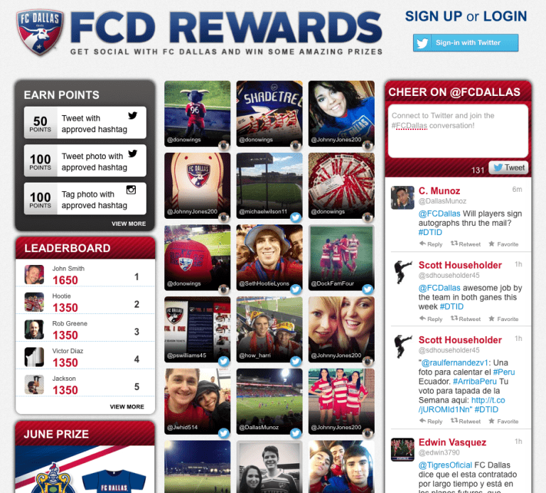 FC Dallas fans can now tweet and Instagram their way to free FCD swag | THE SIDELINE -