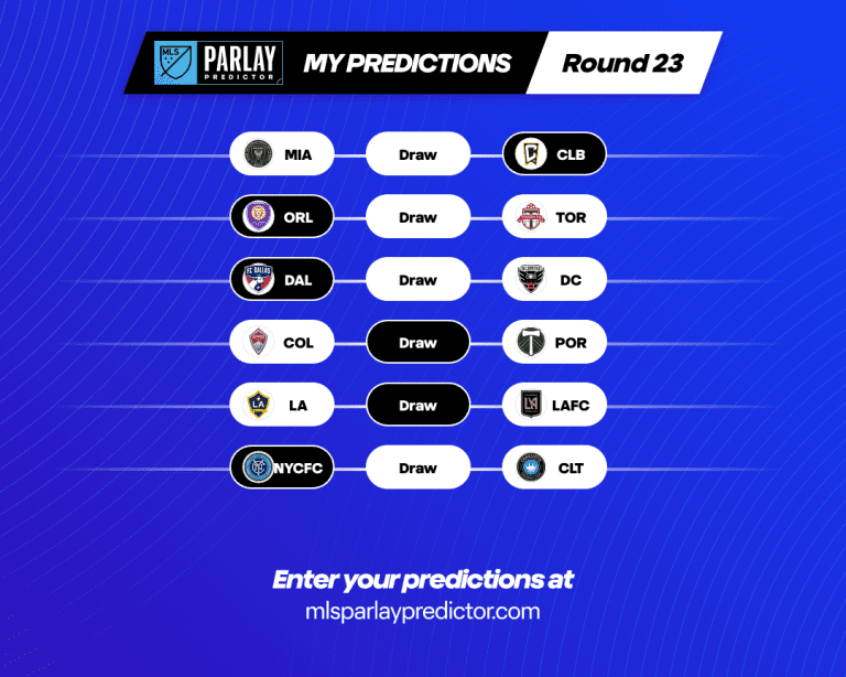 Round 23 parlay predictor