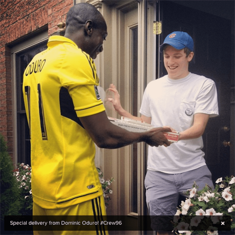 Dominic Oduro might deliver your Papa John's pizza today if you live in Columbus | THE SIDELINE -