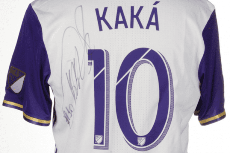 Support Kick Childhood Cancer by bidding on game-worn, signed MLS jerseys - https://league-cms.mlsdigital.net/s3/files/styles/image_default/s3/images/10-2-ORL-kaka-signed.png