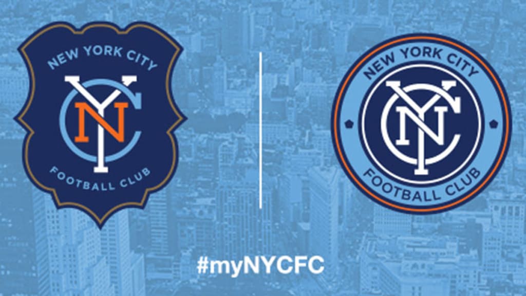 Official Embroidered MLS Soccer New York City FC Logo Iron or Sew On Patch 