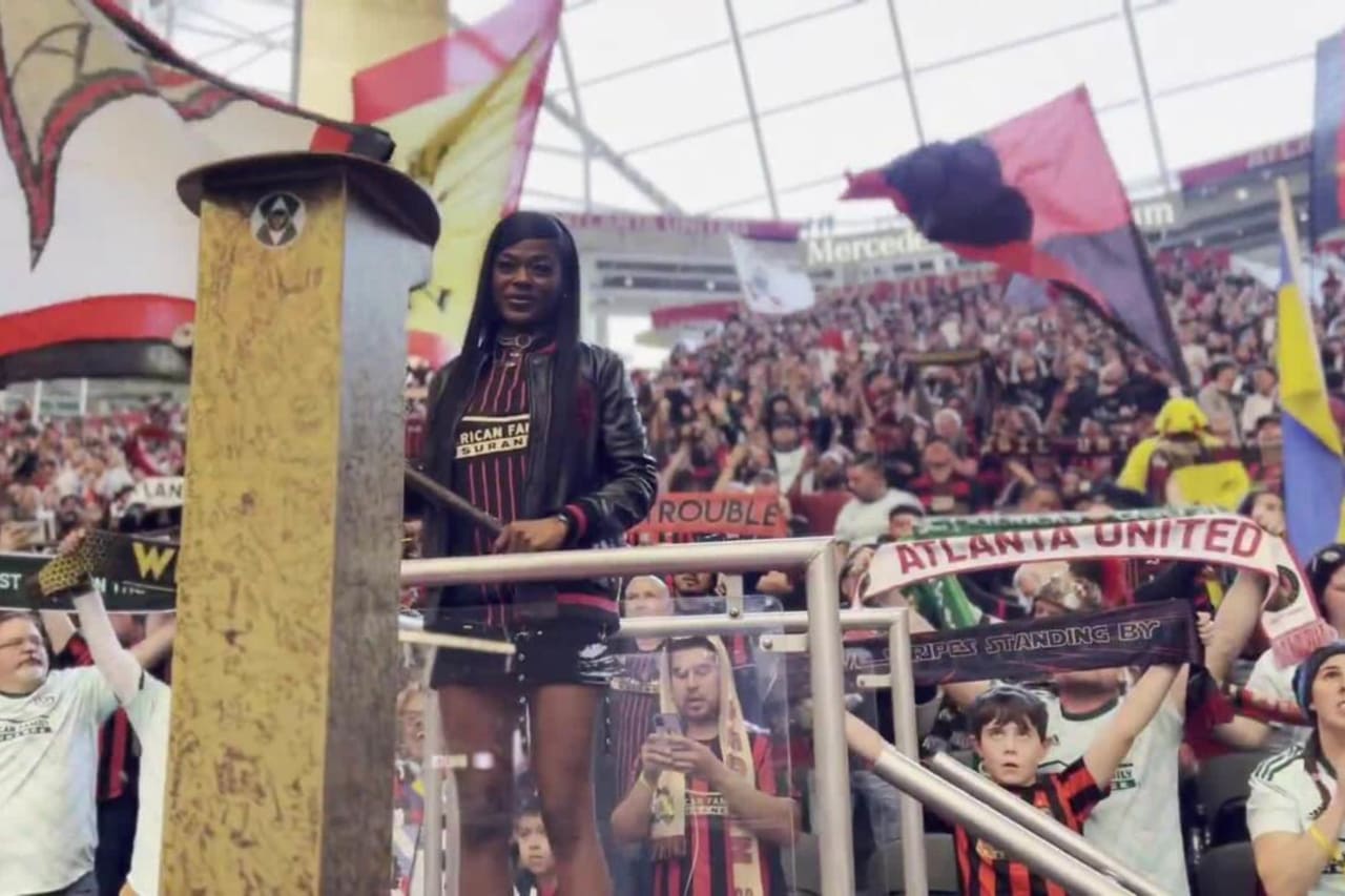 Rapper Omeretta The Great, known for her song "Sorry Not Sorry" had the honor of hitting The Golden Spike on Sunday, March 13 as ATLUTD beat Charlotte FC, 2-1. Omeretta The Great was also a cast member on season 10 of VH1's Love & Hip-Hop: Atlanta.