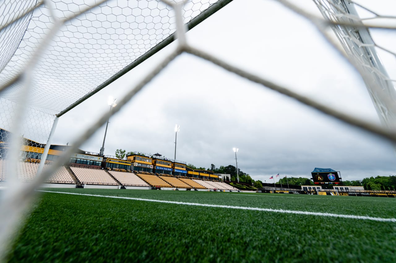 Scene setter image before the Open Cup match against Memphis 901 FC at Fifth Third Bank Stadium in Kennesaw, Ga. on Wednesday, April 26, 2023. (Photo by Mitch Martin/Atlanta United)