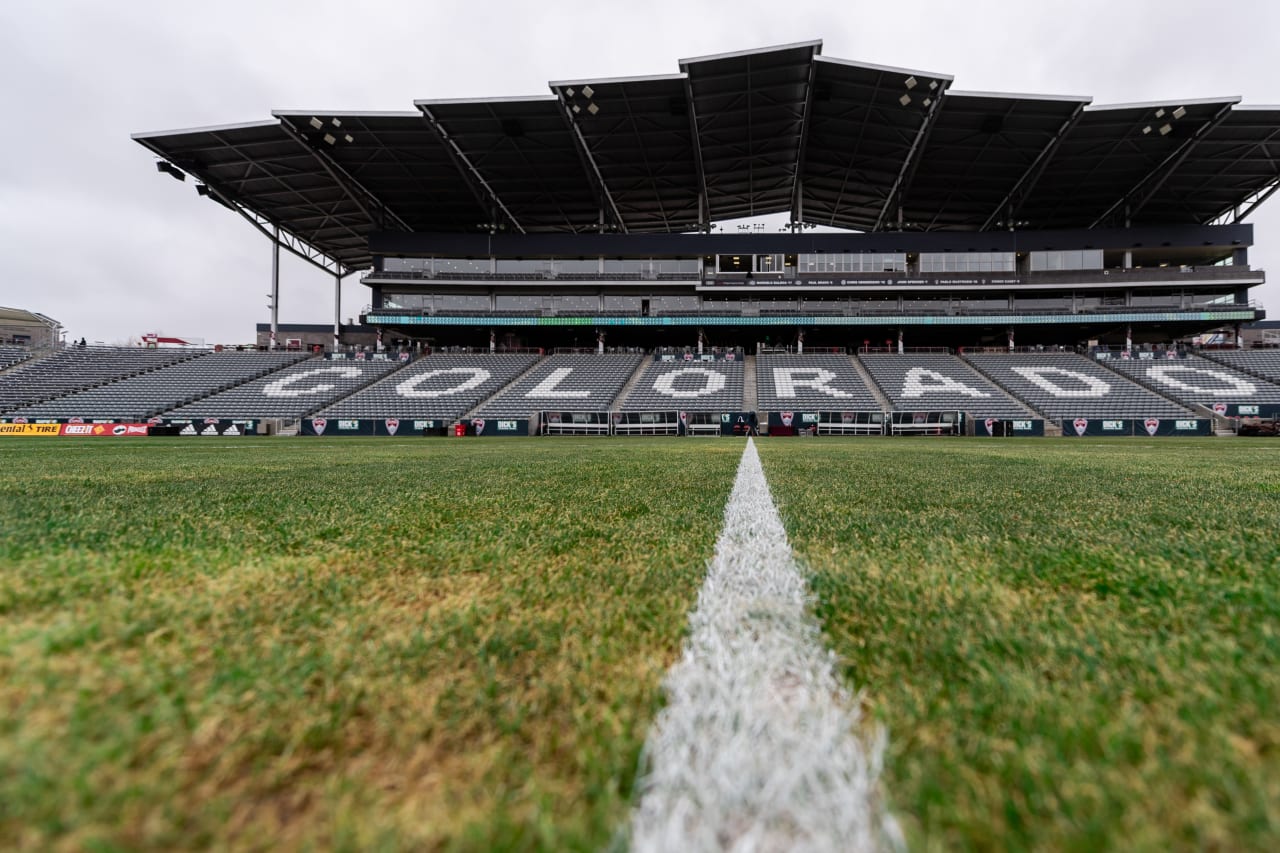Scene setter before the match against Colorado Rapids at Dick’s Sporting Goods Park in Commerce City, Colorado, on Saturday March 5, 2022. (Photo by Dakota Williams/Atlanta United)