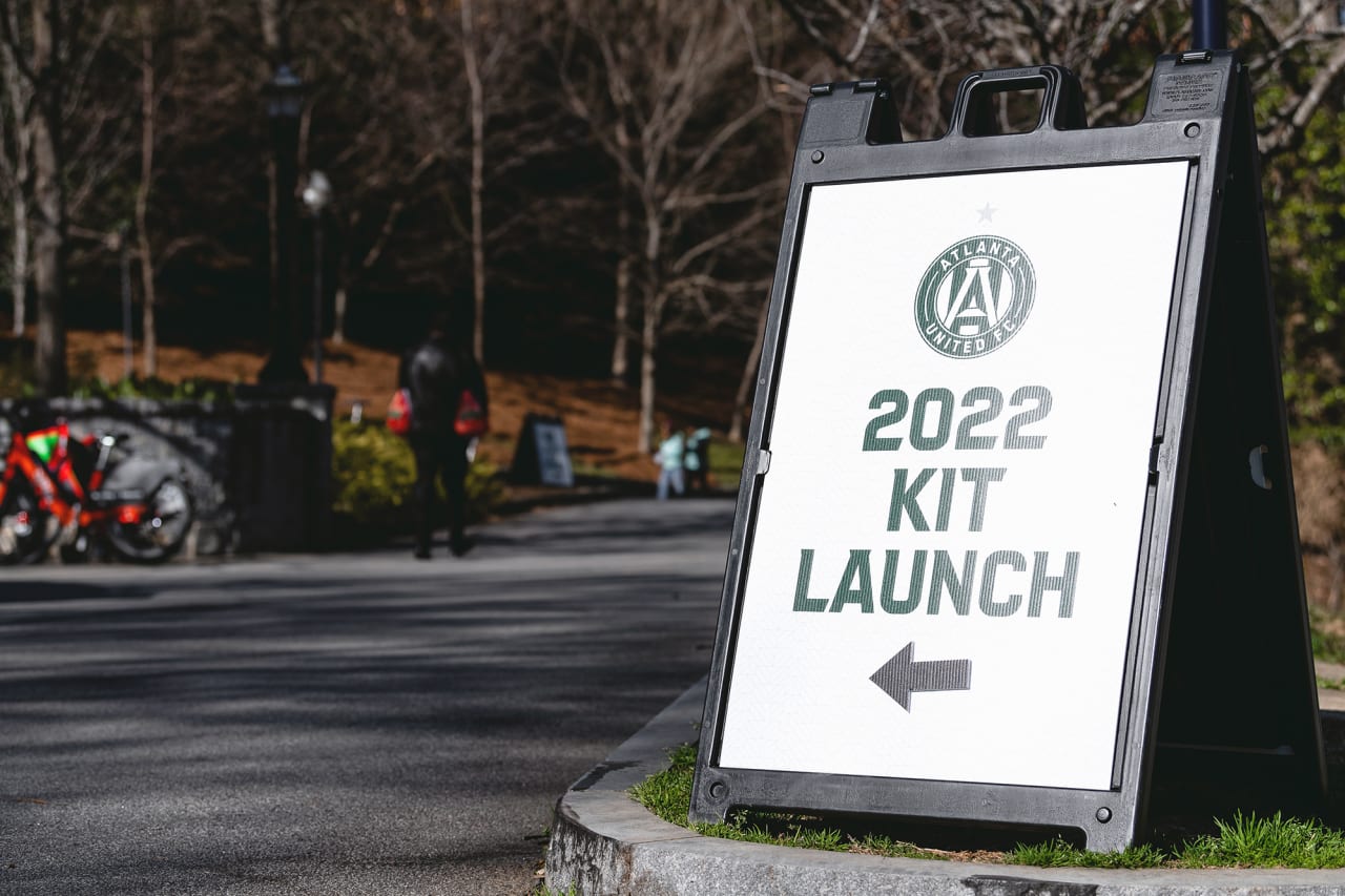 Scene setter before the 2022 Atlanta United Kit Launch at Piedmont Park in Atlanta, United States on Saturday February 19, 2022. (Photo by Dakota Williams/Atlanta United