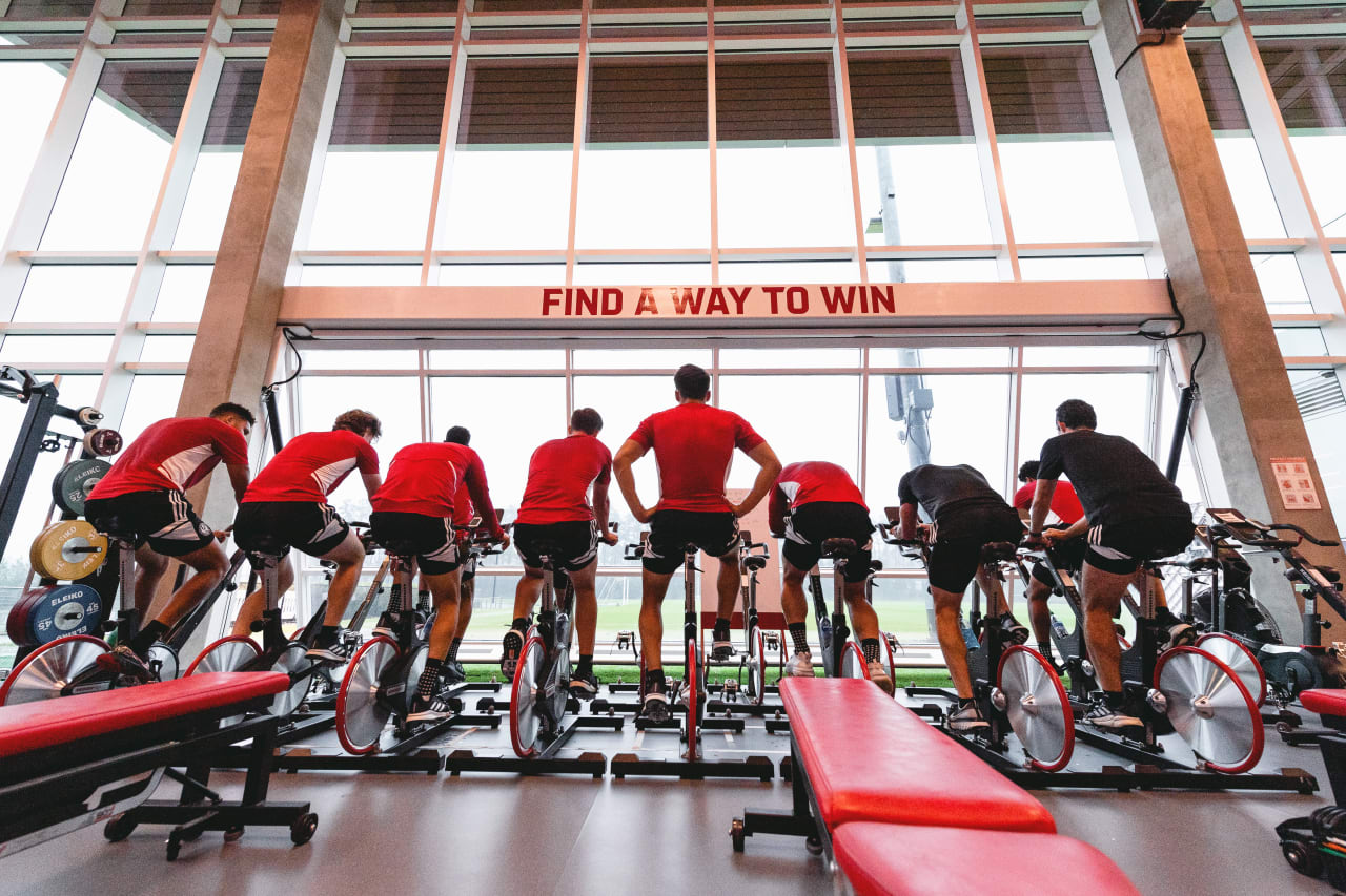 Photos from Atlanta United's week of training at Children's Healthcare of Atlanta Training Ground on April 4, 2022