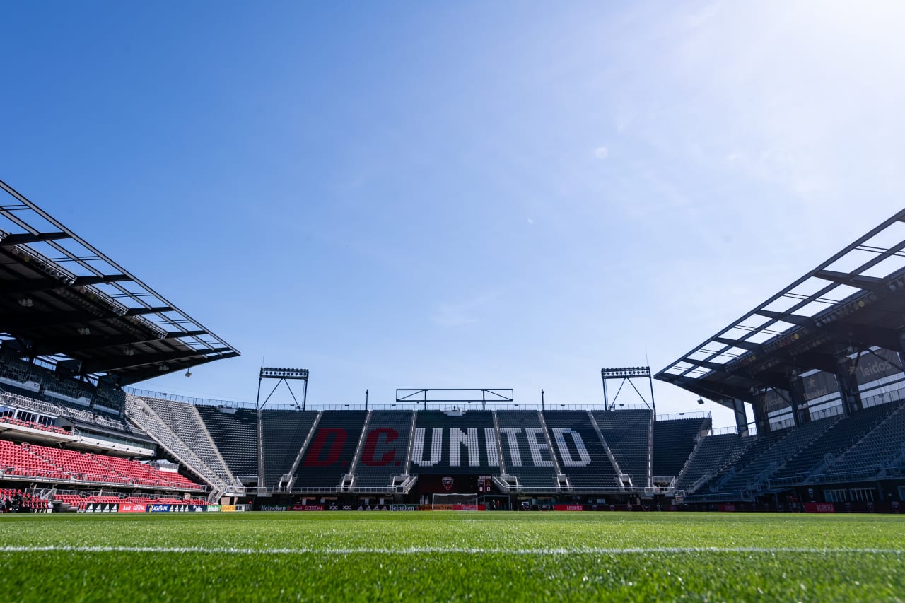 Scene setter image before the match against DC United at Audi Field in Washington, DC, on Saturday April 2, 2022. (Photo by Mitch Martin/Atlanta United)