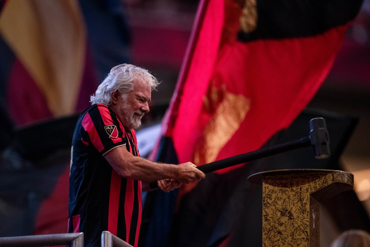 Musician and songwriter Chuck Leavell hit the Spike on Sept. 21, 2019 vs San Jose Earthquakes