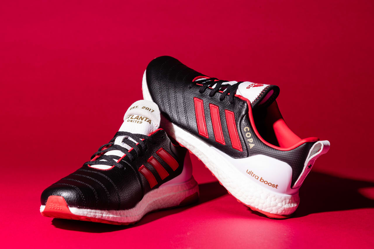 Photos from the Atlanta United Ultraboost x COPA commercial shoot