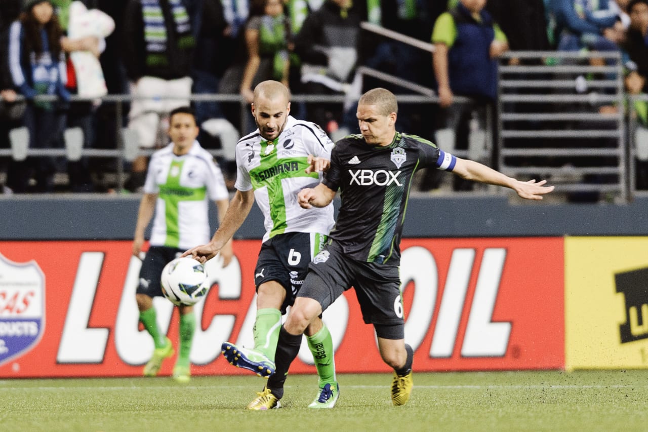 Alonso was instrumental in Seattle's push in Concacaf Champions League, having played in in five different editions of the tournament.