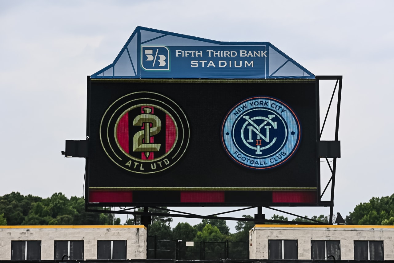 Scene setter image from the MLS Next Pro match against New York City FC 2 at Fifth-Third Bank Stadium in Marietta, Ga. on Sunday, June 25, 2023. (Photo by Asher Greene/Atlanta United)