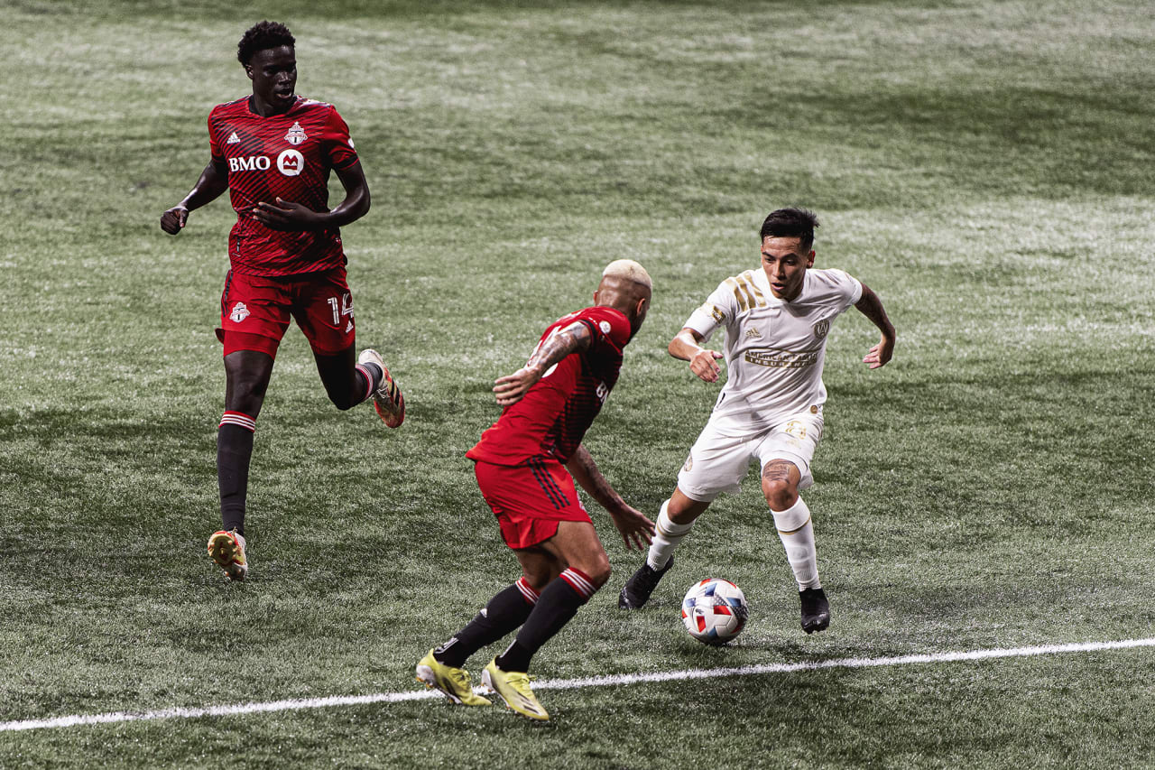 Atlanta United beat Toronto FC 1-0 on Wednesday at Mercedes-Benz Stadium. Match gallery presented by Nikon.