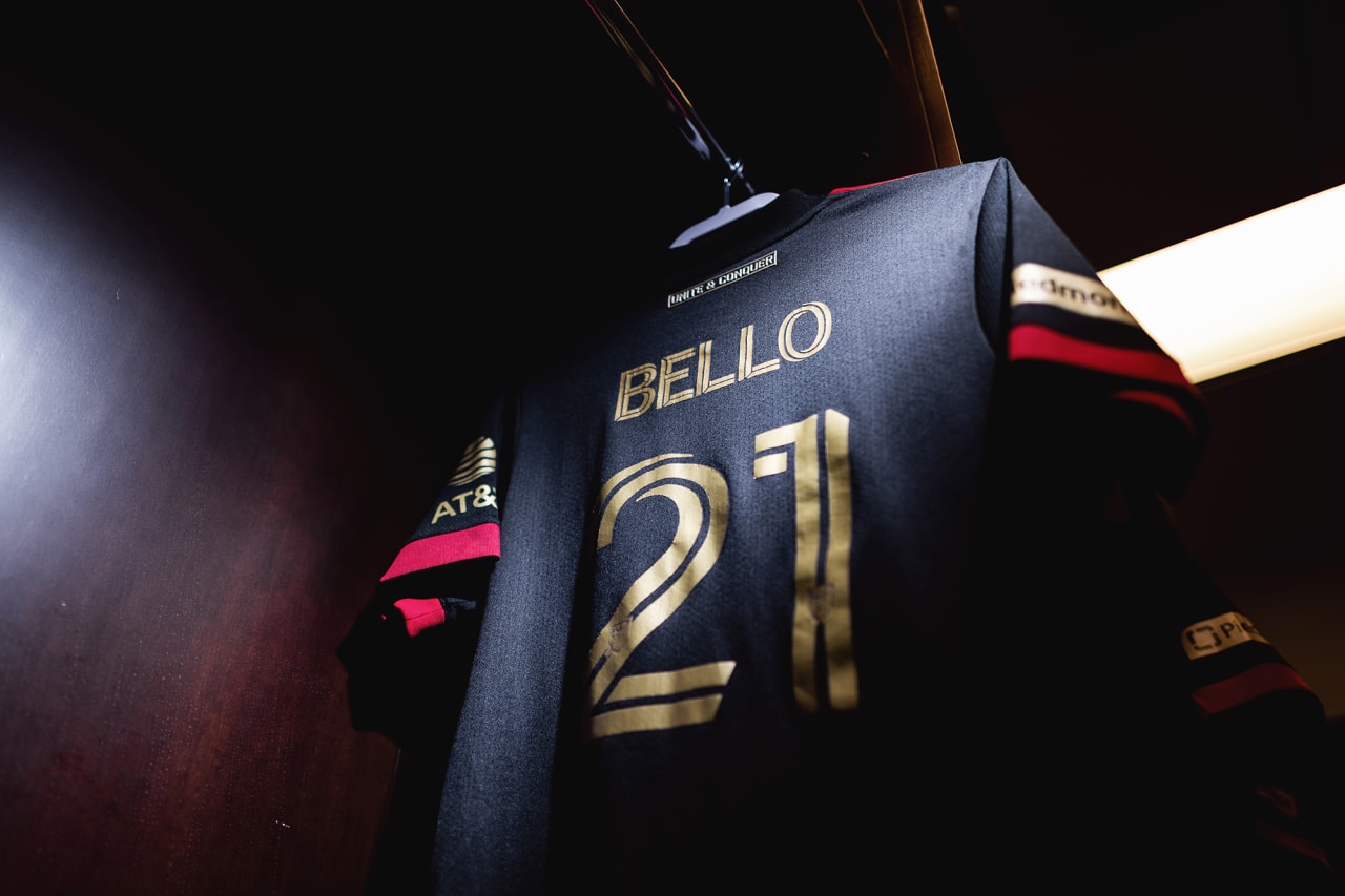 Locker room setup before the round one playoff match against New York City FC at Yankee Stadium in New York City, New York, on Sunday November 21, 2021. (Photo by Jacob Gonzalez/Atlanta United)
