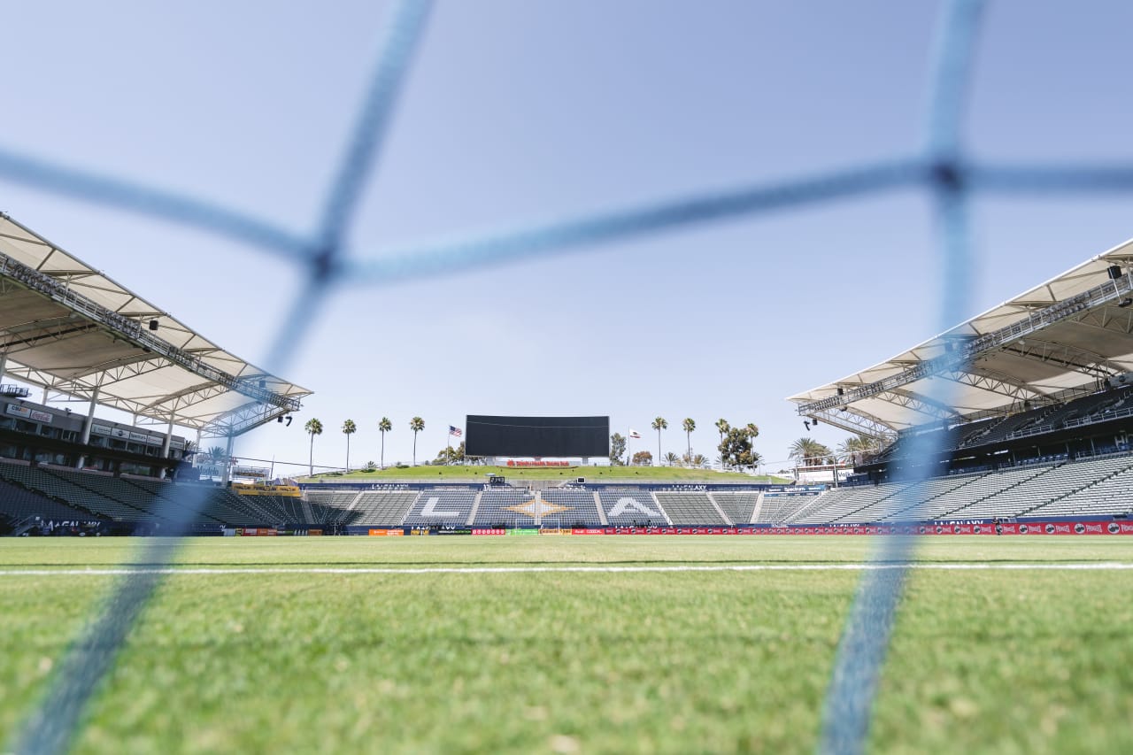 Scene setters before the match against LA Galaxy at Dignity Health Sports Park in Carson, California, on Sunday July 24, 2022. (Photo by Dakota Williams/Atlanta United)