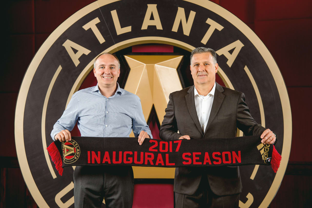 A look the best images from Darren Eales's tenure as president of Atlanta United