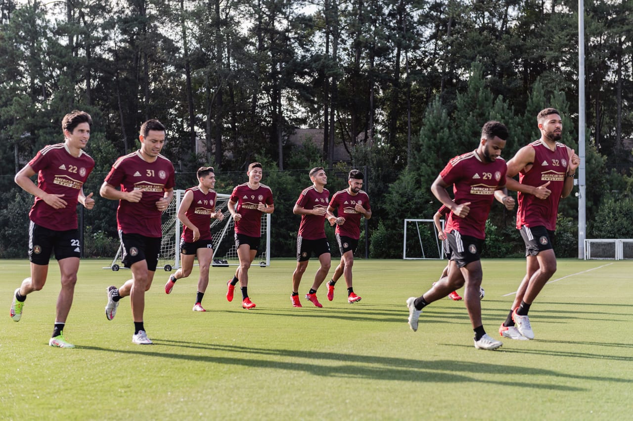 Photos from Atlanta United's week of training at Children’s Healthcare of Atlanta Training Grounds