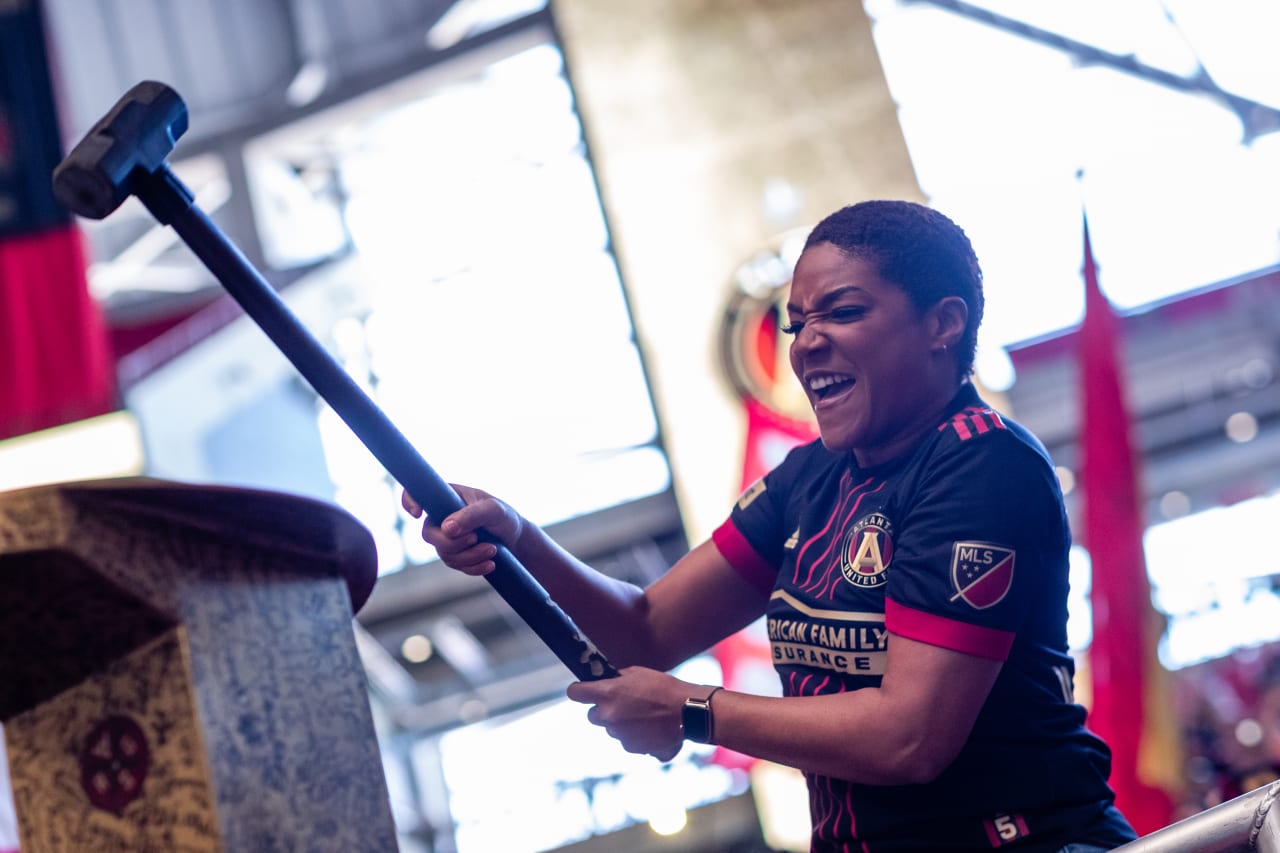 Actress and comedian Tiffany Haddish really pumped up the crowd on Saturday, May 19 as ATL UTD came back and scored two goals in the last five minutes of the match to draw vs CF Montréal, 3-3.