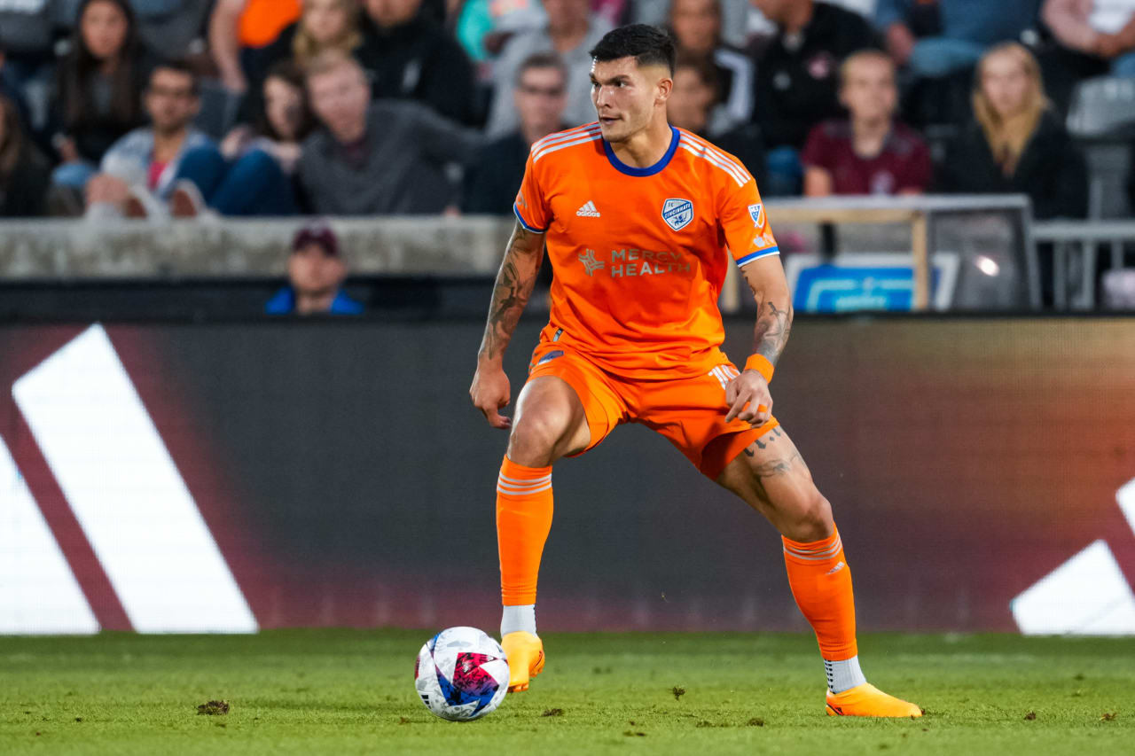 COMMERCE CITY, COLORADO - MAY 27: Colorado Rapids against FC Cincinnati on May 27, 2023 at Dick's Sporting Goods Park in Commerce City, Colorado.