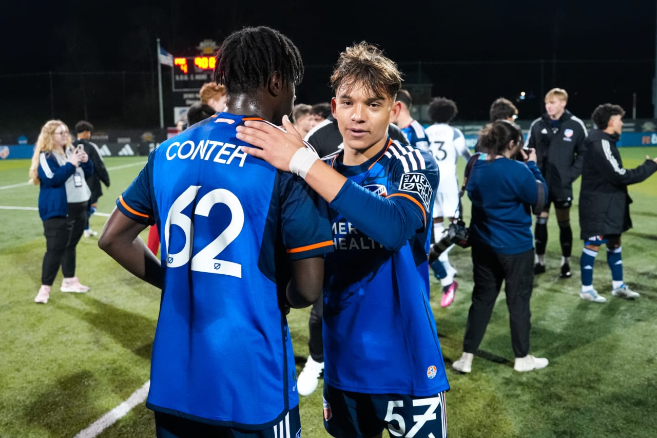 HIGHLAND HEIGHTS, KENTUCKY - MARCH 27: FC Cincinnati 2 against Toronto FC II on March 27, 2023 at Scudamore Field in Highland Heights, Kentucky.