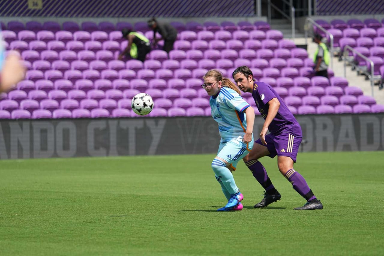 The Colorado Rapids Unified Team made their first away trip of the season to take on Orlando City SC Unified Team at Exploria Stadium.