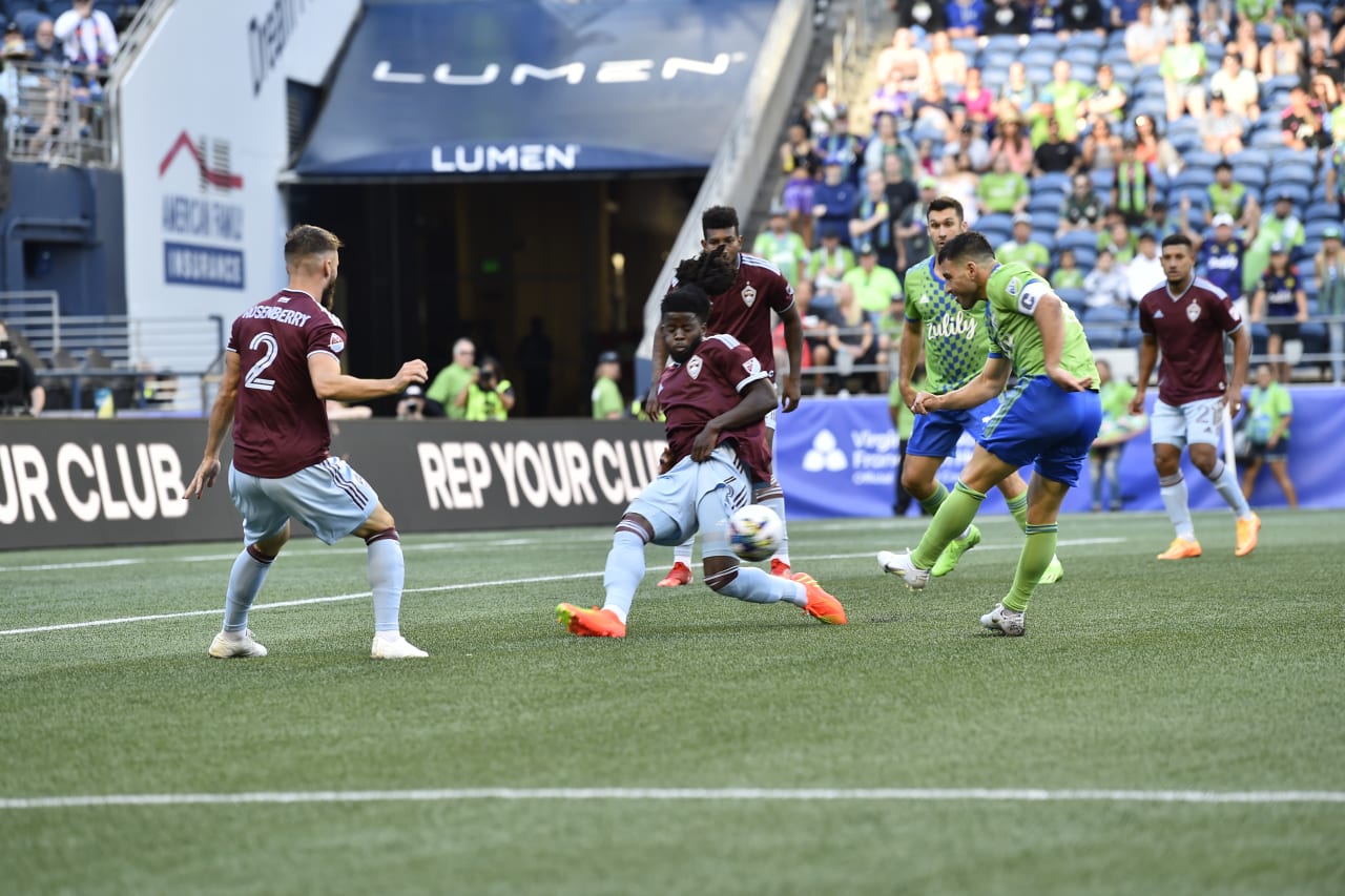 The Colorado Rapids fell to Seattle Sounders on Saturday night at Lumen Field. (Photos by Caean Couto)