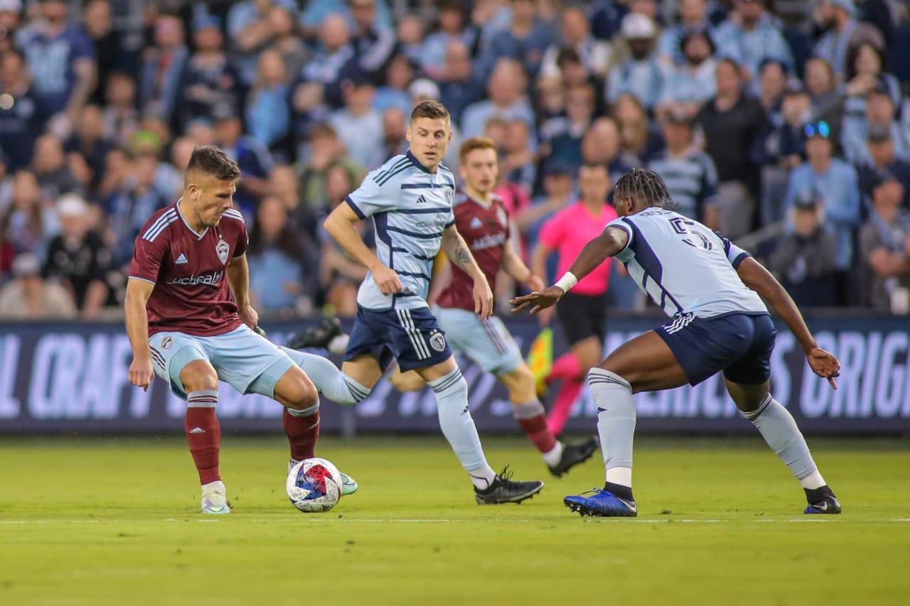 The Rapids grabbed their first three points of 2023 on the road in a 1-0 contest with Sporting Kansas City on Saturday night.