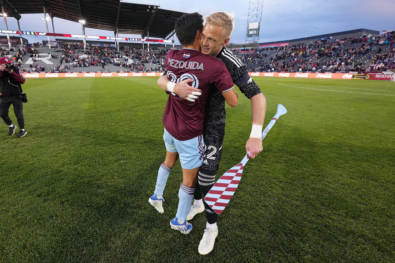 The Colorado Rapids beat the Seattle Sounders 1-0 during Colorado's "Soccer for All" celebration on Sunday evening at DICK'S Sporting Goods Park. (Photo by Garrett Ellwood)