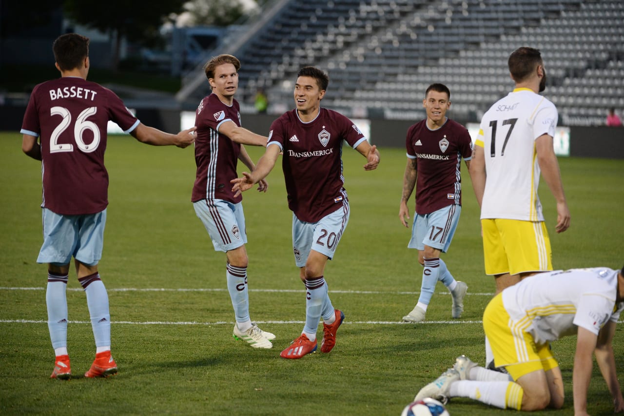The Colorado Rapids play New Mexico United in the 2019 Lamar Hunt U.S. Open Cup.