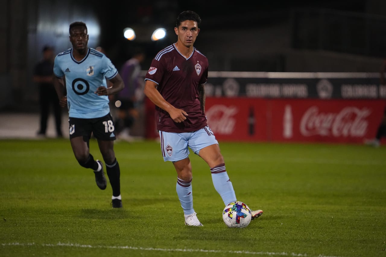 The Colorado Rapids defeated Minnesota United 4-3 on Saturday night in front of a home crowd. (Photos by Garrett Ellwood and Bart Young)