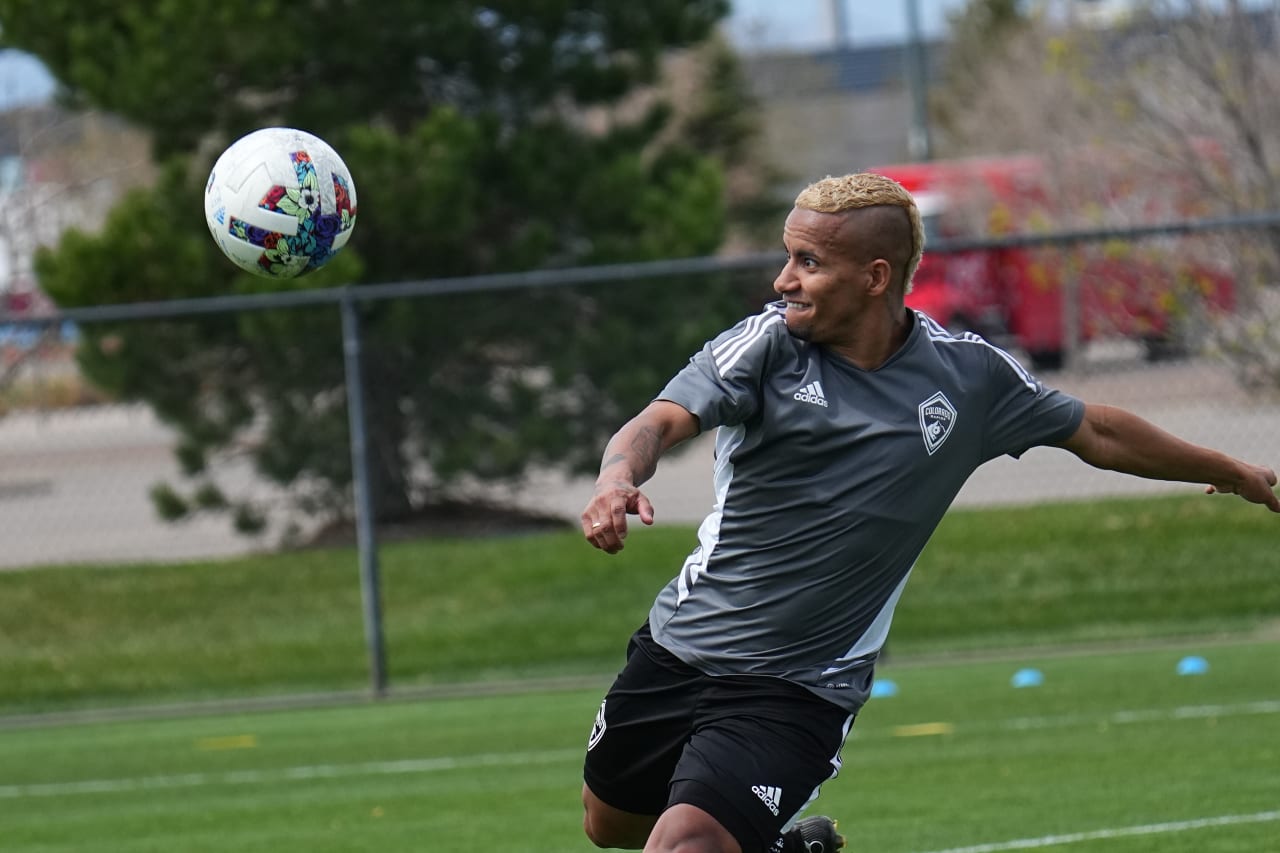 The Colorado Rapids train in preparation for their matchup with San Jose. (Photos by Bart Young)