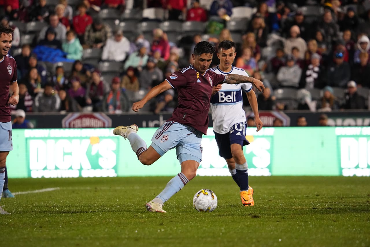 The Colorado Rapids beat the Vancouver Whitecaps on Saturday night to rise three points in the Western Conference standings. (Photos by Bart Young)