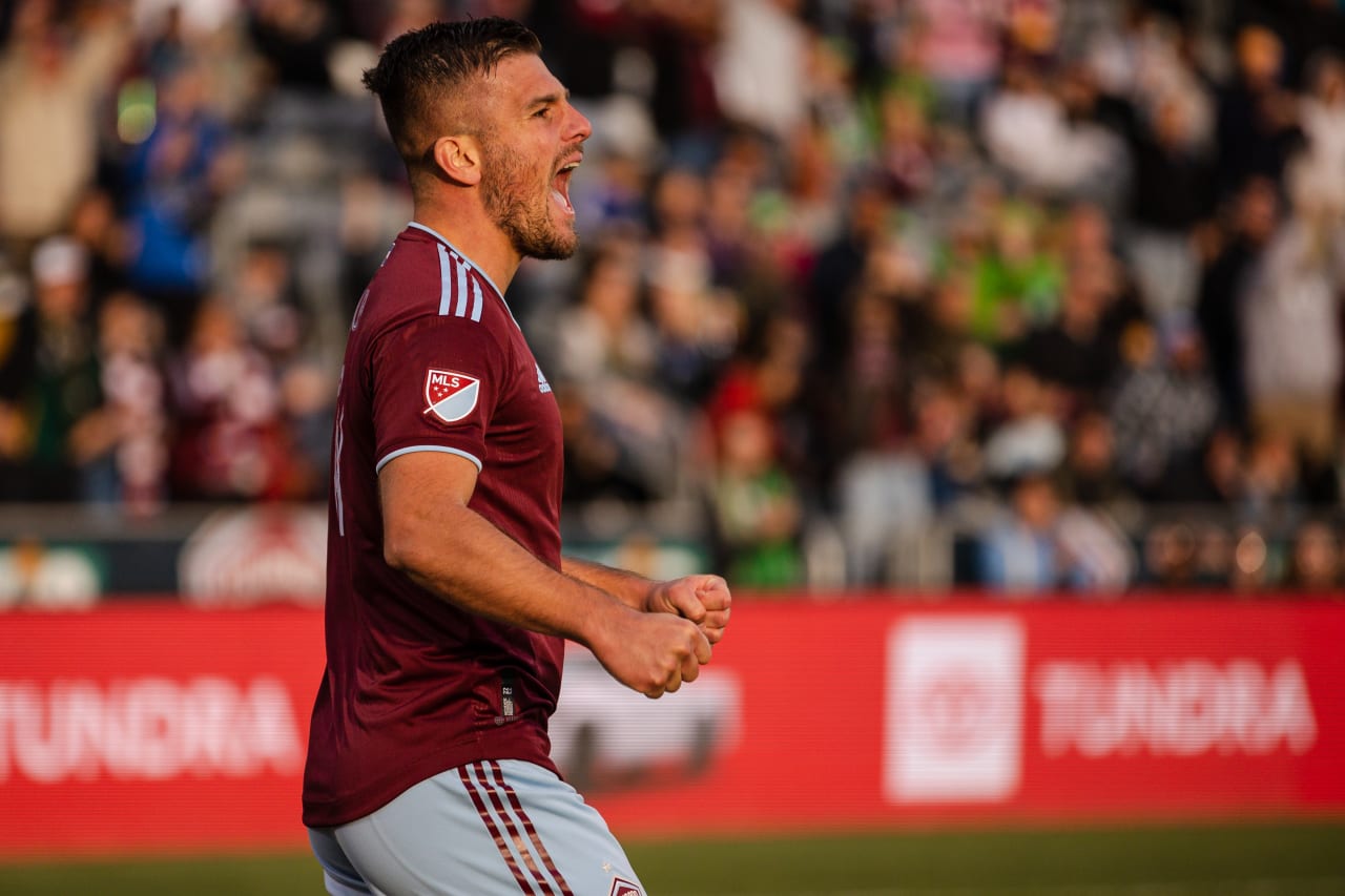 The Colorado Rapids beat the Seattle Sounders 1-0 during Colorado's "Soccer for All" celebration on Sunday evening at DICK'S Sporting Goods Park. (Photo by Harrison Barden)