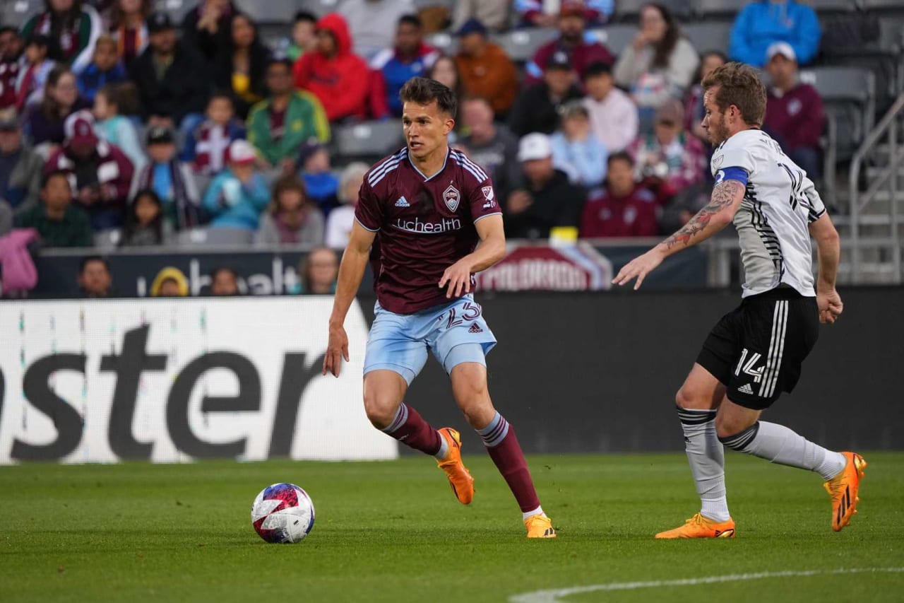 The Rapids' battled to a 0-0 scoreline with San Jose after going down a man early in the second half on Saturday.