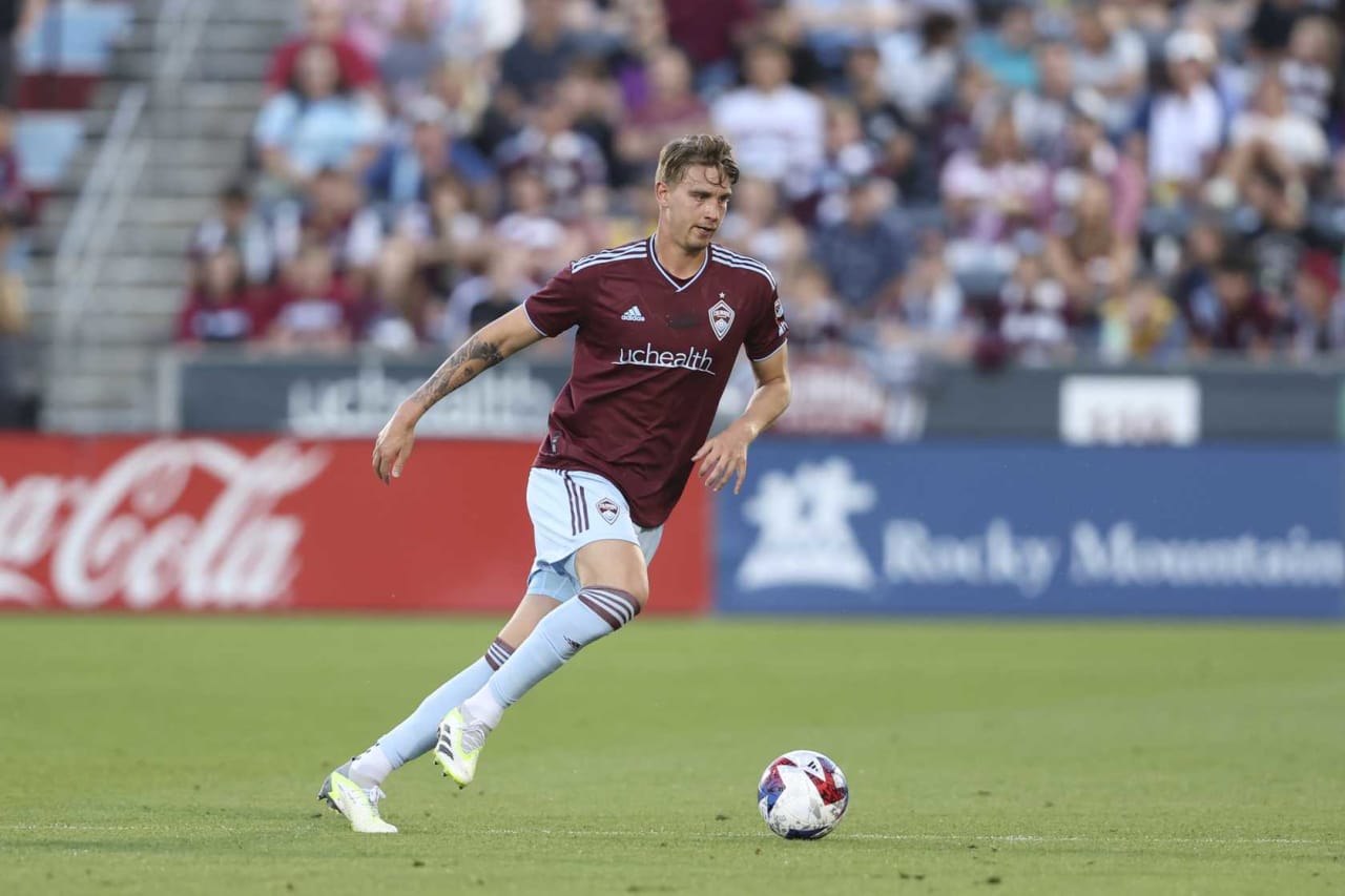 The Colorado Rapids secured their first home win of the season on Saturday night, defeating FC Dallas after Andreas Maxsø and Braian Galván both found the back of the net.
